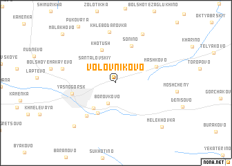 map of Volovnikovo