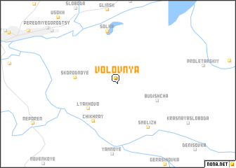 map of Volovnya