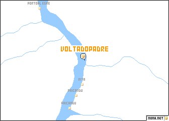 map of Volta do Padre