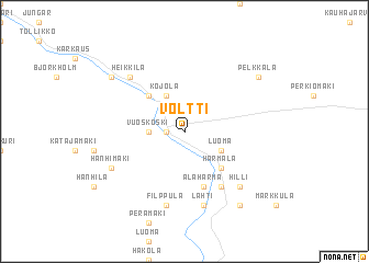 map of Voltti