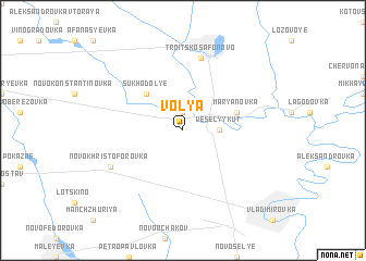 map of Volya