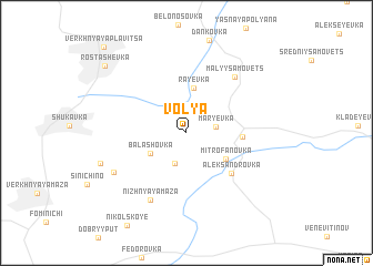 map of Volya