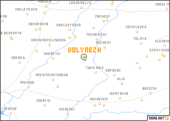 map of Volynezh