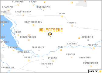 map of Volyntseve