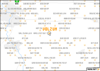 map of Volzum