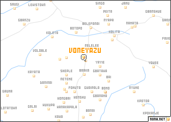 map of Voneyazu