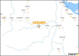 map of Vongba II