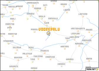 map of Voorepalu