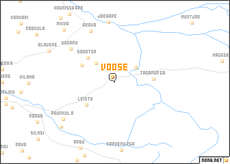 map of Voose