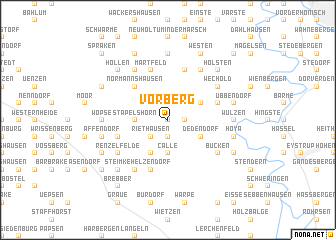 map of Vorberg