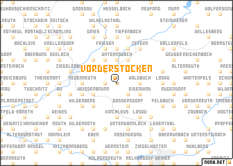 map of Vorderstöcken
