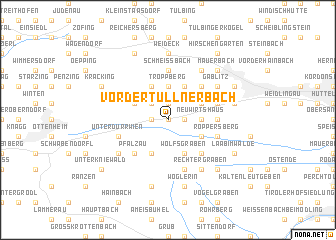 map of Vordertullnerbach