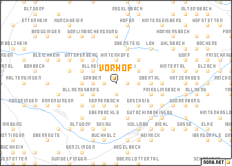 map of Vorhof