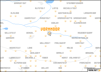 map of Vorm Moor