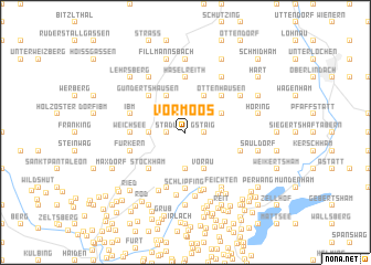 map of Vormoos