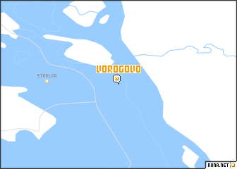 map of Vorogovo