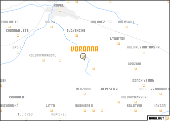 map of Voronna