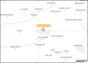 map of Voronok