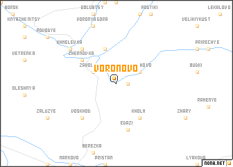 map of Voronovo