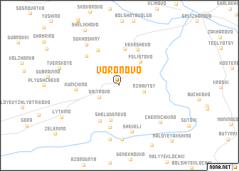 map of Voronovo