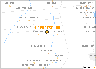 map of Vorontsovka