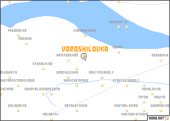 map of Voroshilovka