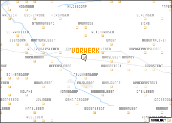map of Vorwerk