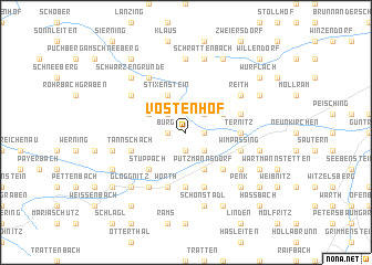 map of Vöstenhof