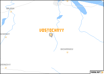 map of Vostochnyy