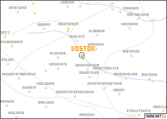 map of Vostok