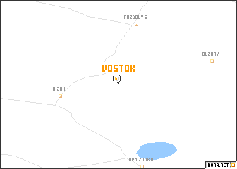 map of Vostok