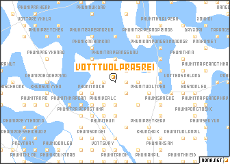 map of Vôtt Tuŏl Prâsrei
