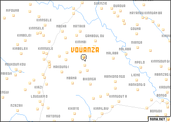 map of Vouanza