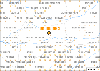 map of Vouguinha