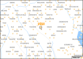 map of Voui