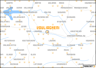 map of Vouliagméni