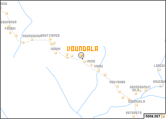 map of Voundala