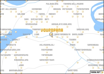 map of Vouropana