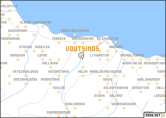 map of Voútsimos