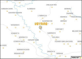 map of Voynino