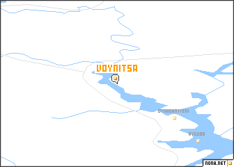 map of Voynitsa