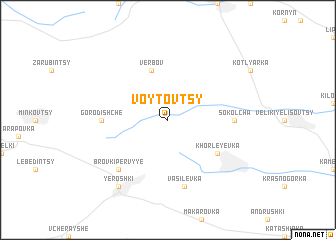 map of Voytovtsy