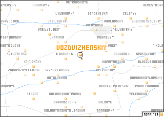 map of Vozdvizhenskiy