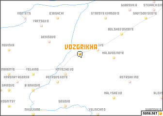 map of Vozgrikha