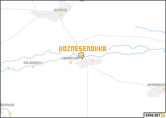 map of Voznesenovka