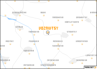 map of Voznivtsy