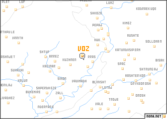 map of Voz