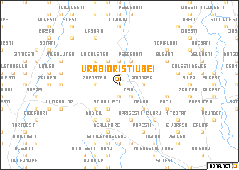 map of Vrăbiori-Ştiubei