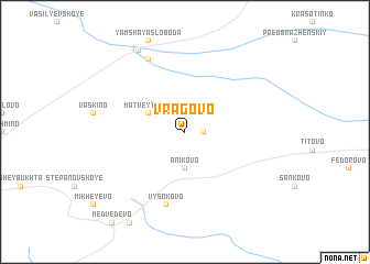 map of Vragovo