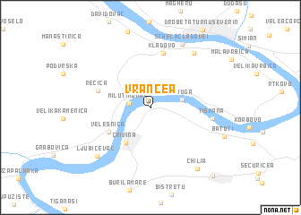 map of Vrancea